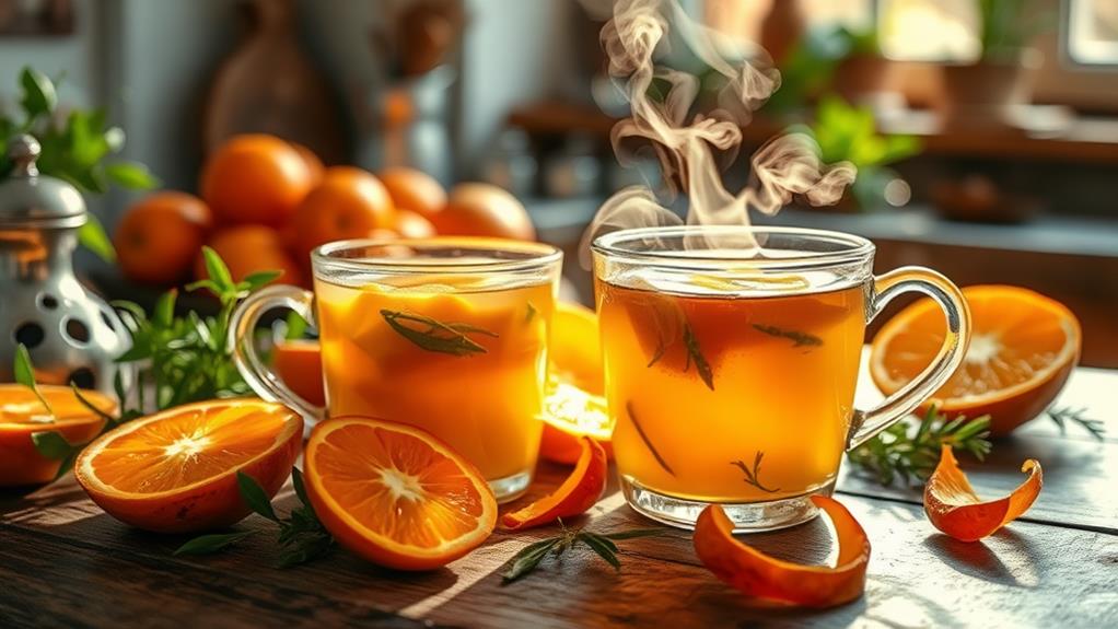 citrus infused herbal beverage recipes