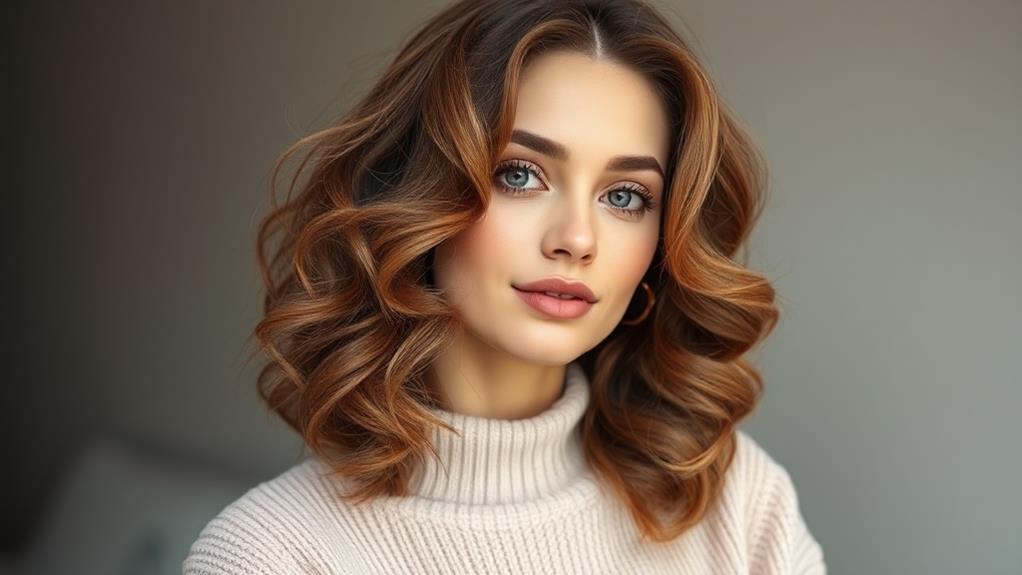 defined coiled hair texture