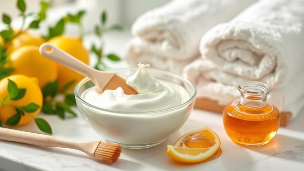 nourishing egg facial treatment